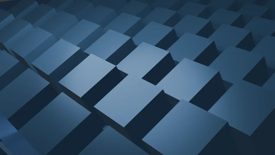 Creating a Seamless Marching Cubes Animation in Blender with Drivers