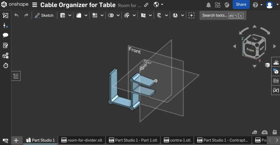 From Idea to Print: Custom Cable Clamps for My Desk