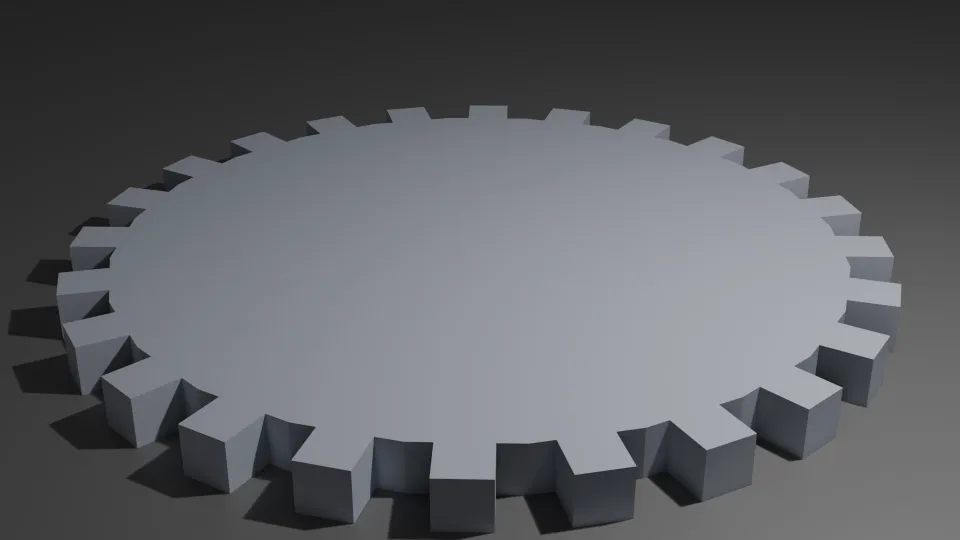 Creating a Cog in Blender: Why Manual Extrusion Works Best