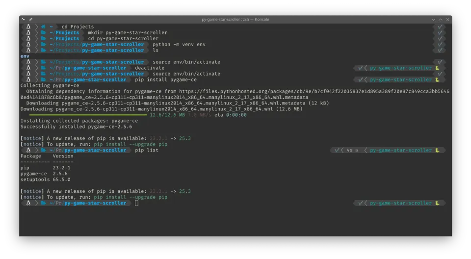 Python Virtual Environments: Setting the Stage for PyGame